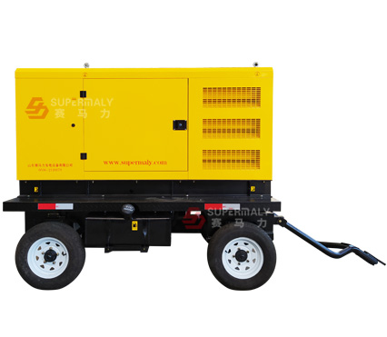 50KW移动拖车式机组